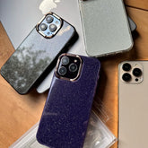 Transparent Crystal shimmer glittery Case including 15 Series